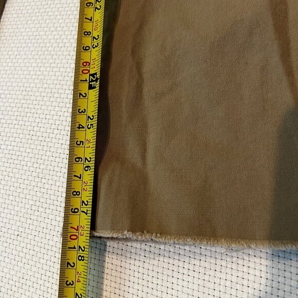 Miran Jeans Beige Tan Wide Split Leg Boho Festival Pants Rope Belt Size Small - Picture 5 of 11